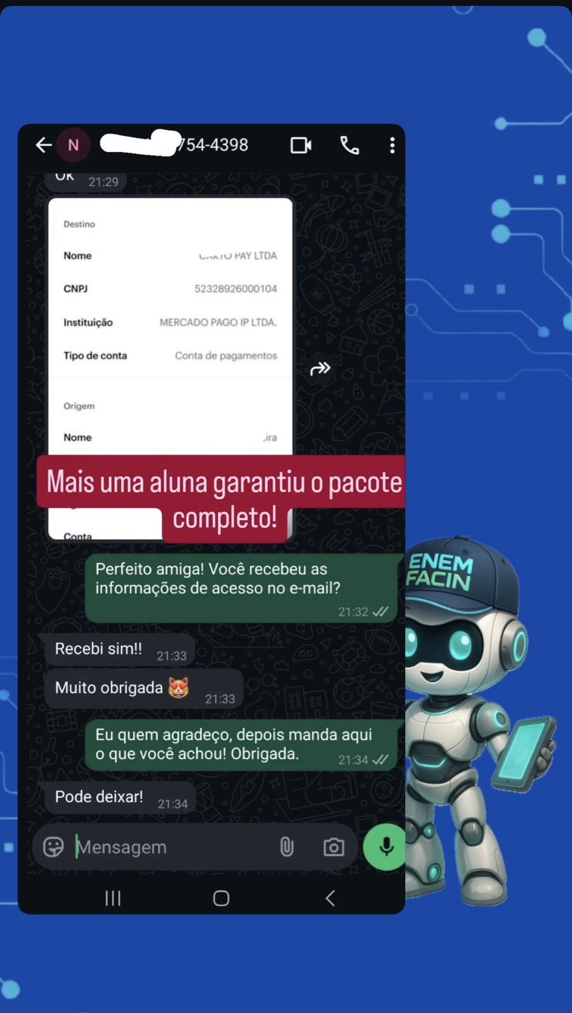 Feedback de Mariana Silva