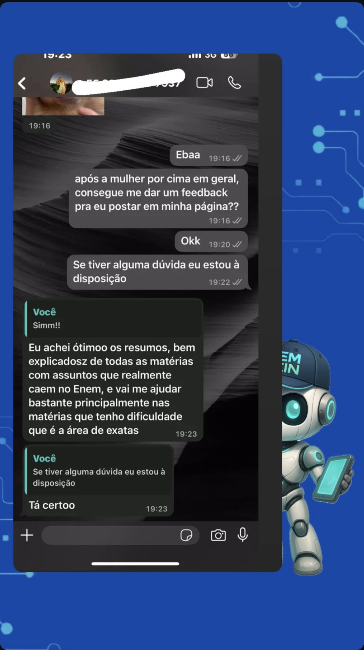 Feedback de Beatriz Costa