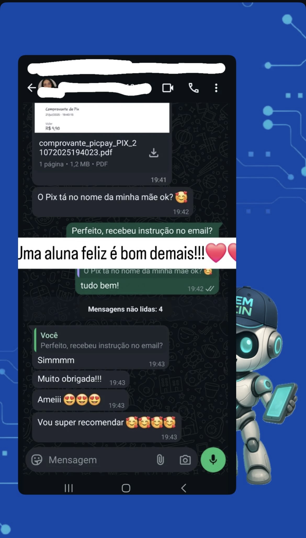 Feedback de Camila Rodrigues